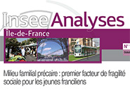 L'étude Insee Analyse Île-de-France n°105 est parue !