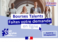 Ouverture de la campagne Bourses Talents 2022-2023