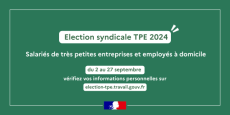 Élection syndicale TPE : votez pour le syndicat qui fera valoir vos droits