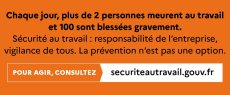 Sécurité au travail : la prévention n'est pas une option